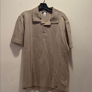 Men's Tan Polo Shirt